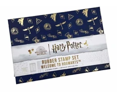 KNYGA Insight Editions Harry Potter: Welcome to Hogwarts Rubber Stamp Set