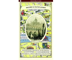 KNYGA Bookshop Historical Map of London