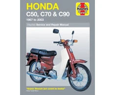 KNYGA Bookshop Honda C50, C70 &amp; C90 (67 - 03) Haynes Repair Manual