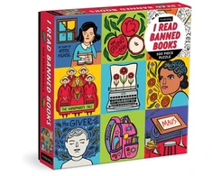 KNYGA Bookshop I Read Banned Books 500 Piece Family Puzzle