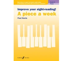 KNYGA Paul Harris Improve your sight-reading! A piece a week Piano Grade 6