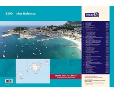 KNYGA Bookshop Imray 3200 Islas Baleares Chart Pack