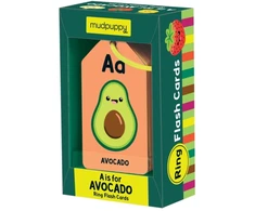 KNYGA Mudpuppy is for Avocado Ring Flash Cards