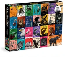 Dėlionė Bookshop is for Bee: An Alphabet in Translation 1000 Piece Family Puzzle