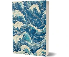 KNYGA Bookshop Japanese Waves Notebook