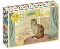 KNYGA Bookshop John Derian Paper Goods: Calm Cat 750-Piece Puzzle
