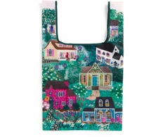 KNYGA Bookshop Joy Laforme Cottage Hills Packable Nylon Tote Bag