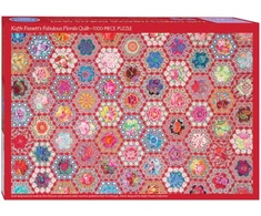 KNYGA Bookshop Kaffe Fassett’s Fabulous Florals Quilt Jigsaw Puzzle