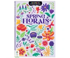 KNYGA Bookshop Kaleidoscope Colouring Spring Florals