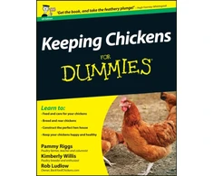 KNYGA Bookshop Keeping Chickens For Dummies, UK Edition
