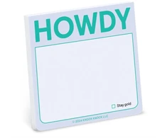 KNYGA Knock Knock Howdy Sticky Note (Pastel Version)