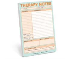 KNYGA Bookshop Knock Knock Therapy Notes Pad (Pastel Version)