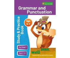 KNYGA Foxton Books KS1 Grammar &amp; Punctuation Study and Practice Book for Ages 5-7 (Years 1 - 2) Perfect for learning at home or use in the classroom