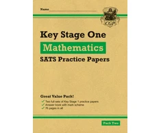 KNYGA Cgp Books KS1 Maths SATS Practice Papers: Pack 2 (for end of year assessments)