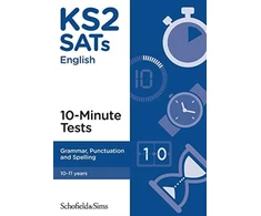 KNYGA Schofield Sims KS2 SATs Grammar, Punctuation and Spelling 10-Minute Tests