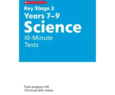 KNYGA Bookshop KS3 Science 10-Minute Tests Years 7-9