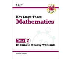 KNYGA Bookshop KS3 Year 7 Maths 10-Minute Weekly Workouts