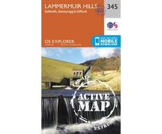 KNYGA Ordnance Survey Lammermuir Hills