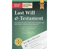 KNYGA Bookshop Last Will &amp; Testament Kit