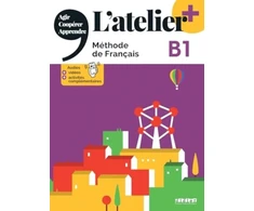 KNYGA Bookshop L'atelier + niv .B1 (edition 2022) + online audio/video + didierfle.app