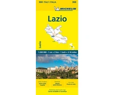 KNYGA Lazio - Michelin Local Map 360