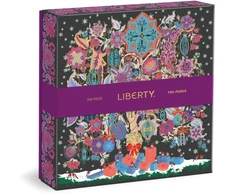 Dėlionė Galison Bookshop Liberty Christmas Tree of Life 500 Piece Foil Puzzle
