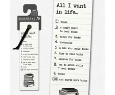 Bookshop Literary Bookmarks - All I Want In Life...