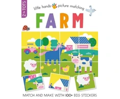 KNYGA Bookshop Little Hands Picture Matching - Farm