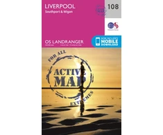 KNYGA Ordnance Survey Liverpool, Southport &amp; Wigan