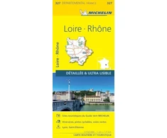 KNYGA Loire, Rhone - Michelin Local Map 327