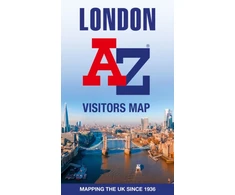 KNYGA Bookshop London A-Z Visitors Map
