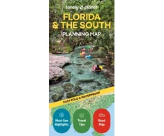 KNYGA Bookshop Lonely Planet Florida &amp; the South Planning Map