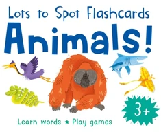 KNYGA Bookshop Lots to Spot Flashcards: Animals!