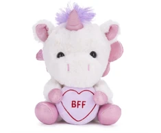KNYGA Bookshop Love Hearts 7" Unicorn Bff Plush Gift