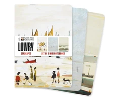 KNYGA Bookshop L.S. Lowry: Seascapes Set of 3 Midi Notebooks