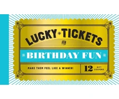 KNYGA Bookshop Lucky Tickets for Birthday Fun