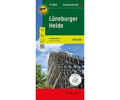KNYGA Luneburg Heath, adventure guide 1:190,000, freytag &amp; berndt, EF 0033