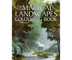 KNYGA Bookshop Magical Landscapes Colouring Book