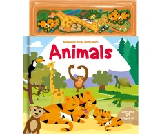 KNYGA Bookshop Magnetic Play and Learn Animals
