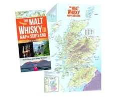 KNYGA Bookshop MALT WHISKY MAP OF SCOTLAND
