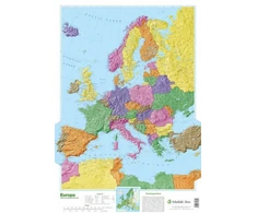 KNYGA Bookshop Map of Europe