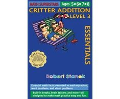 KNYGA Bookshop Math Superstars Addition Level 3, Library Hardcover Edition