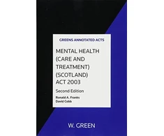 KNYGA Bookshop Mental Health (Care and Treatment) (Scotland) Act 2003