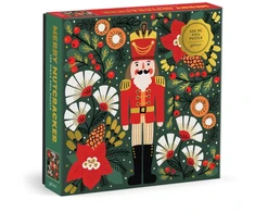 KNYGA Bookshop Merry Nutcracker 500 Piece Foil Puzzle