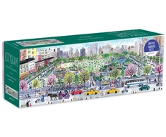 Dėlionė Bookshop Michael Storrings Cityscape 1000 Piece Panoramic Puzzle