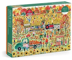KNYGA Bookshop Michael Storrings Pumpkin Patch 1000 Piece Puzzle