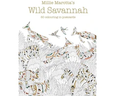 KNYGA Bookshop Millie Marotta's Wild Savannah Postcard Box