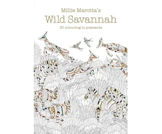 KNYGA Millie Marotta's Wild Savannah Postcard Book