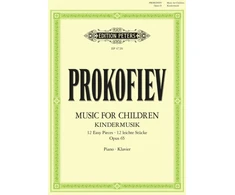 KNYGA Bookshop Music for Children: 12 Easy Pieces Op. 65 (Musik fur Kinder)