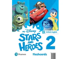 KNYGA Bookshop My Disney Stars and Heroes British Edition Level 2 Flashcards